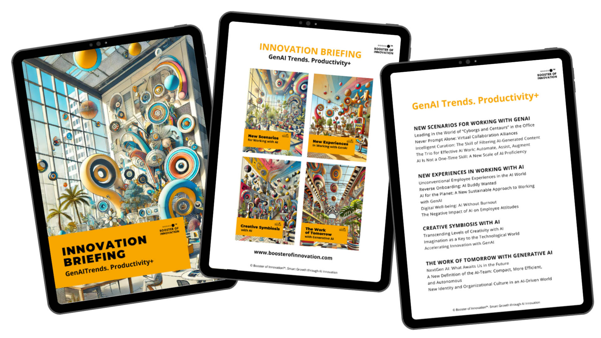 Innovation Briefing Trend Report GenAI and Productivity Booster of Innovation