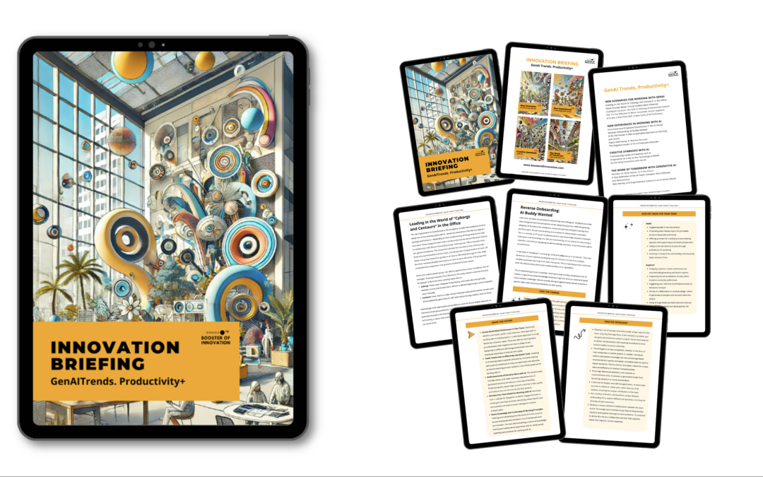 Czas na nowe spojrzenie na AI – raport Innovation Briefing Trendy GenAI. Produktywność+